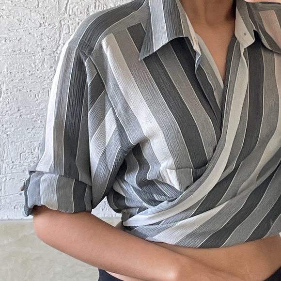 Monochrome Stripe Shirt - Picture 10 of 15